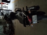 Black Honda CB Unicorn