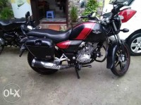 Black Red Bajaj V15