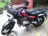 Black Red Bajaj V15