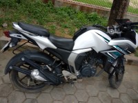 Ash And Blue Nd White Yamaha Fazer FI V2