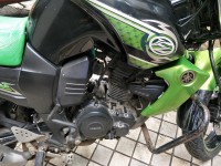 Black Nd Green Yamaha FZ-S