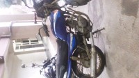 Blue Bajaj Caliber 115