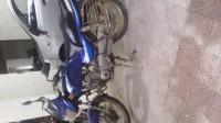 Blue Bajaj Caliber 115