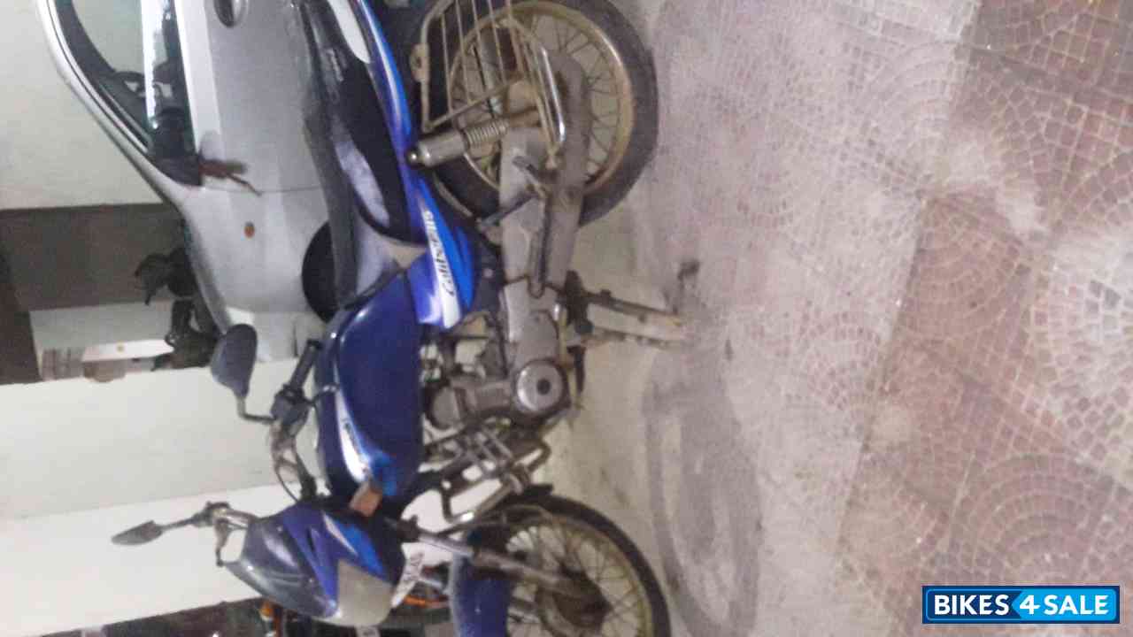 Blue Bajaj Caliber 115