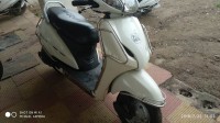 White Honda Activa