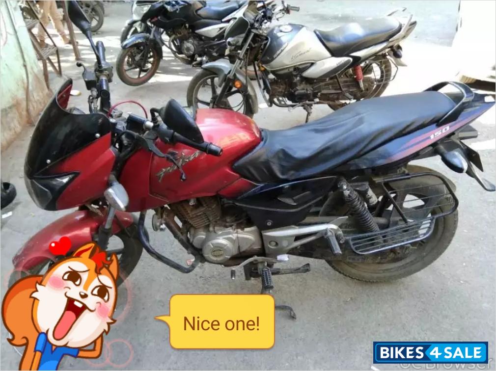 Red And Black Bajaj Pulsar 150 DTSi