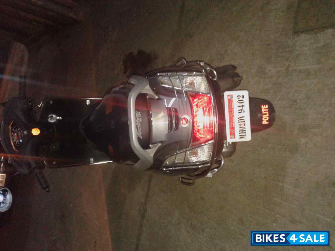 Silver Honda Activa Silver Honda Activa