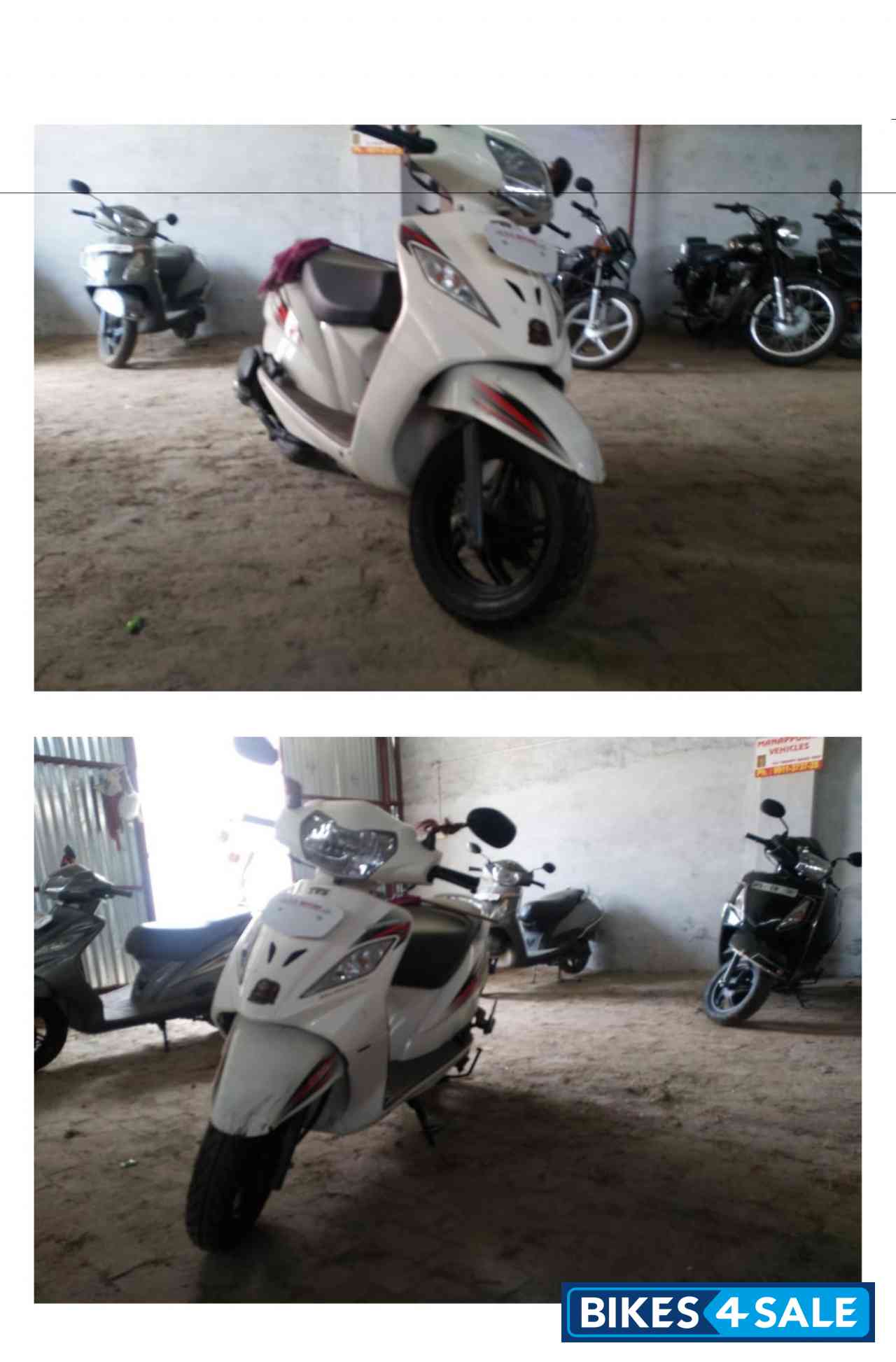White TVS Wego