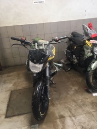 Grey Yamaha FZ