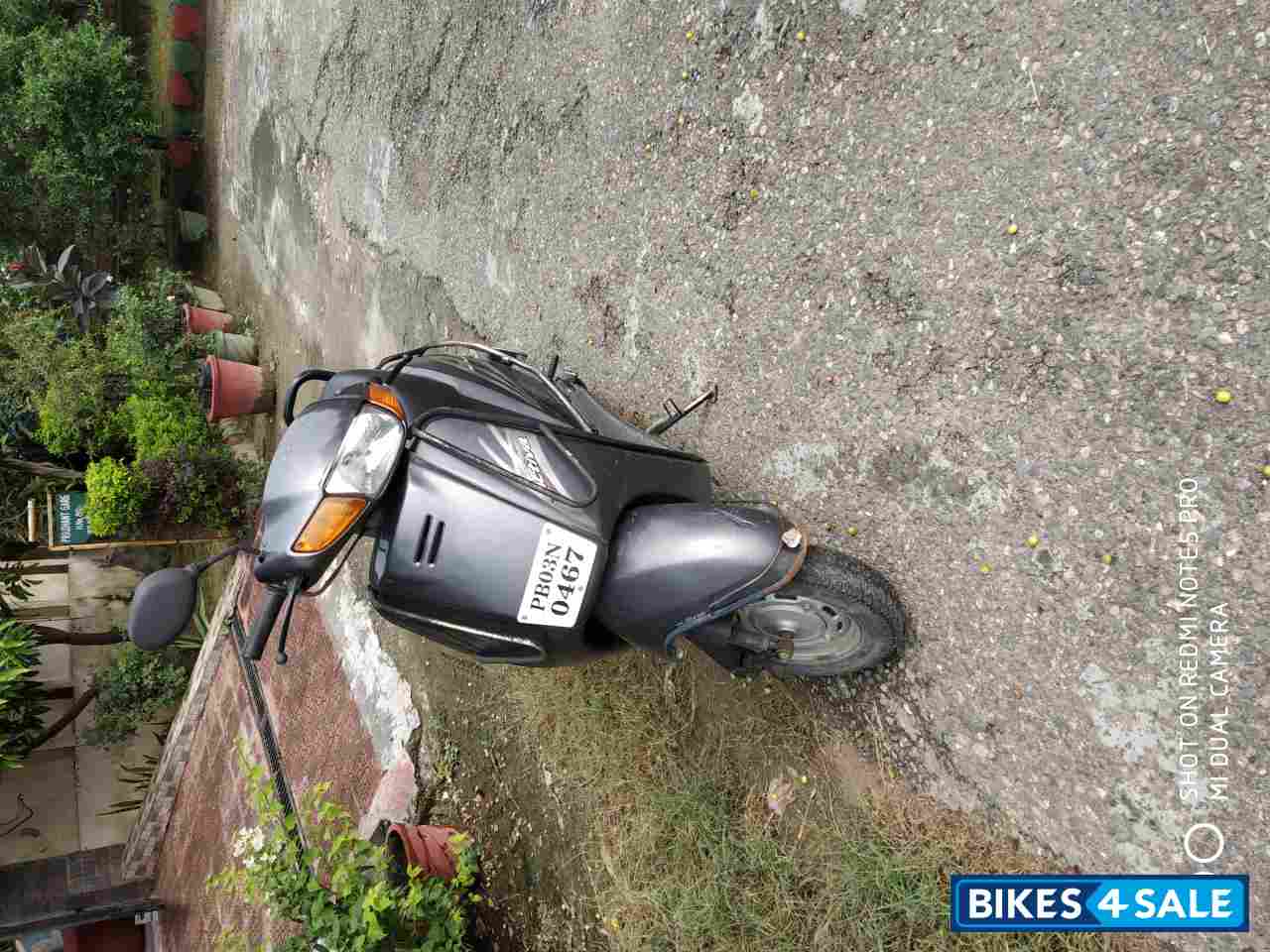 Grey Honda Activa Grey Honda Activa