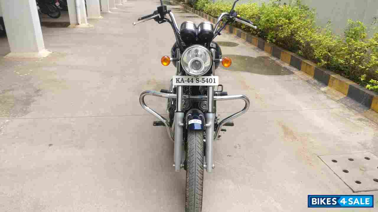 Marine Blue Royal Enfield Thunderbird 500