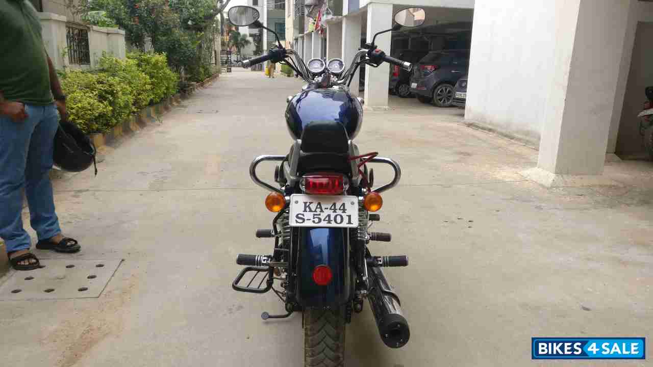 Marine Blue Royal Enfield Thunderbird 500