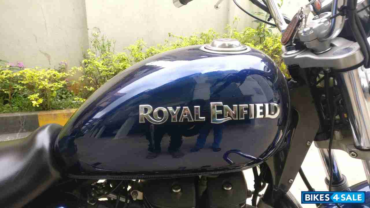Marine Blue Royal Enfield Thunderbird 500