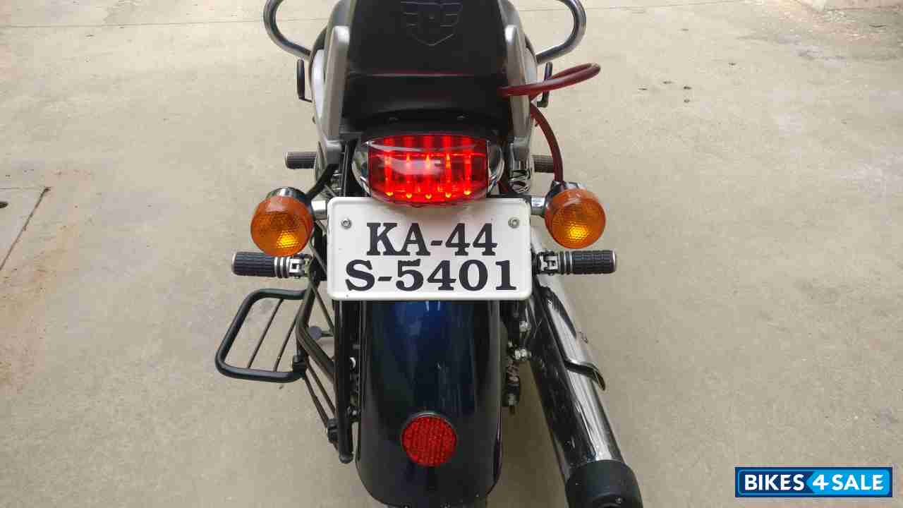 Marine Blue Royal Enfield Thunderbird 500