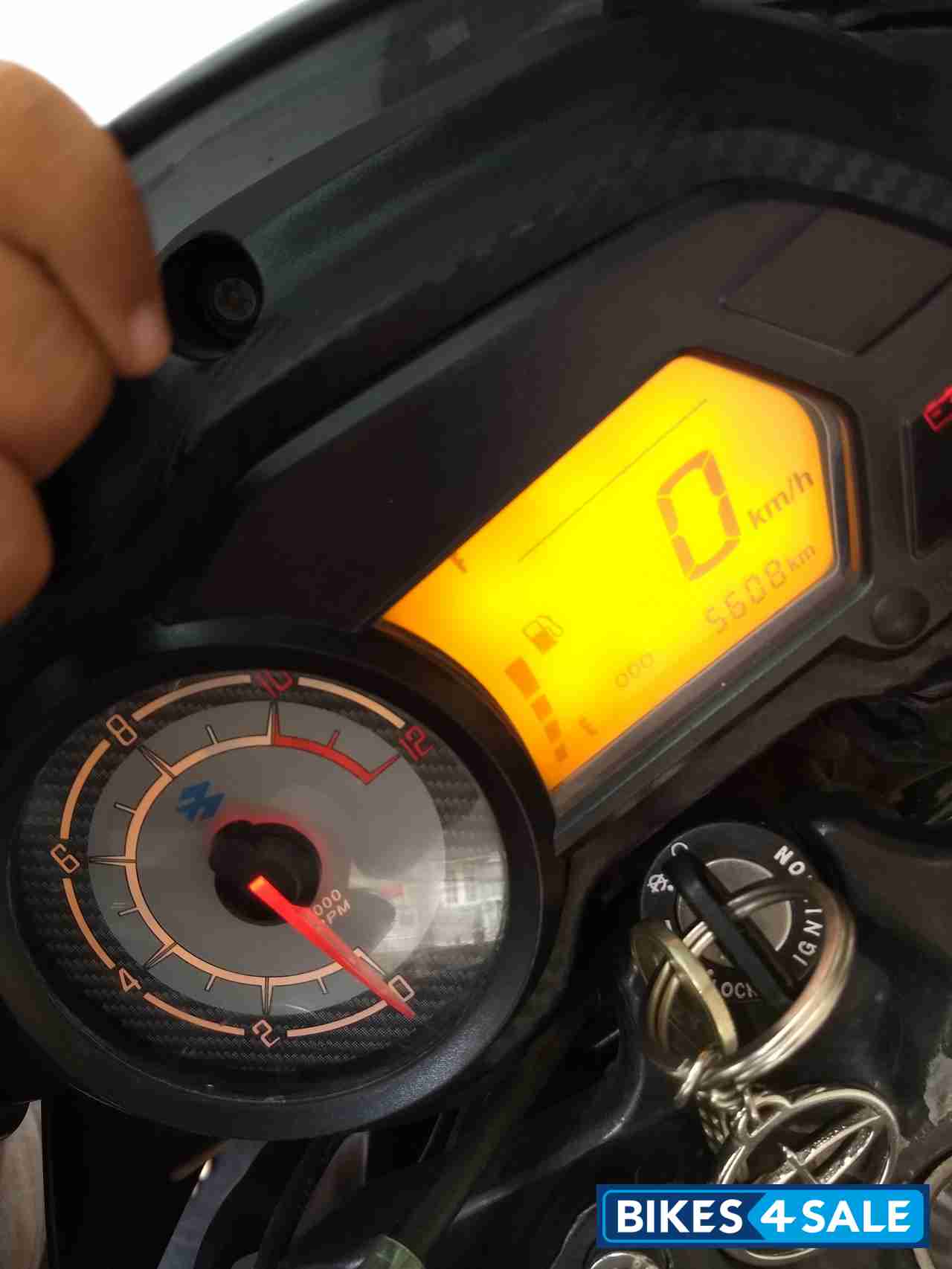 Black With Red Bajaj Pulsar 135LS Black With Red Bajaj Pulsar 135LS