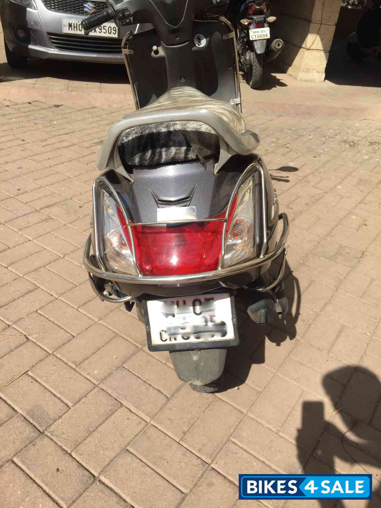 Grey Honda Activa 3G