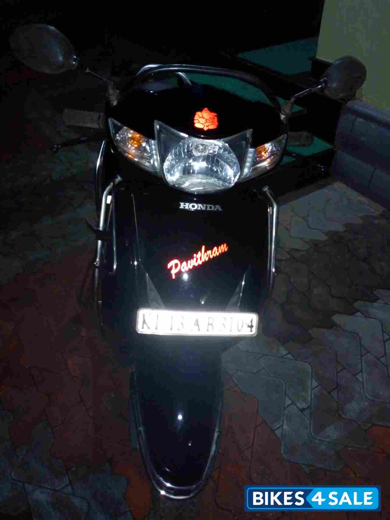 Black Honda Activa