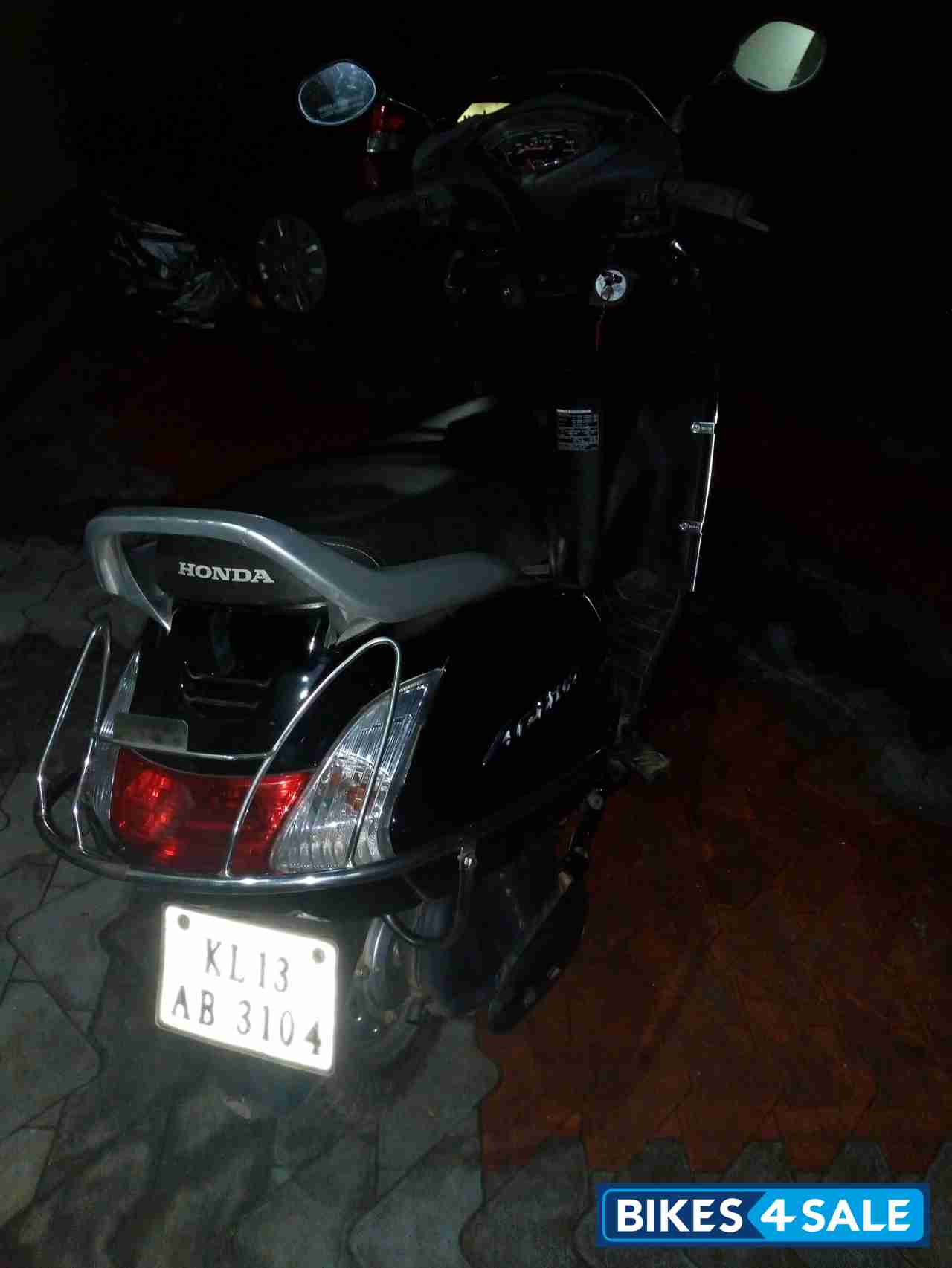 Black Honda Activa