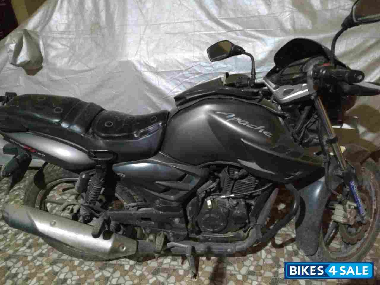 Grey TVS Apache RTR 160