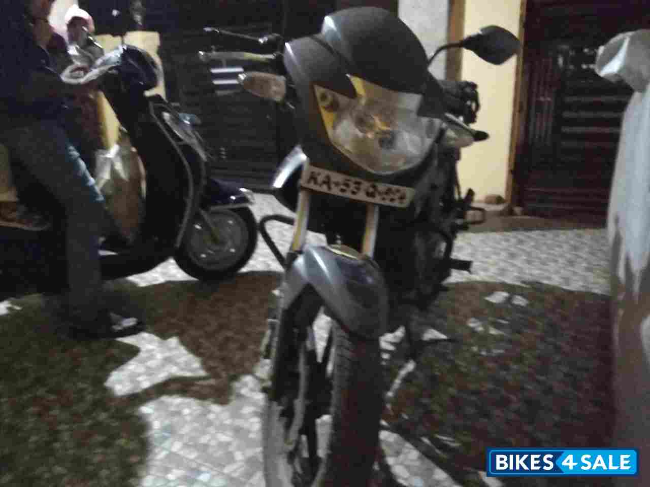 Grey TVS Apache RTR 160