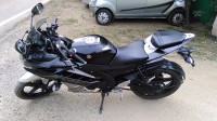 Black Silver Yamaha YZF R15 V2