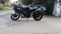 Black Silver Yamaha YZF R15 V2
