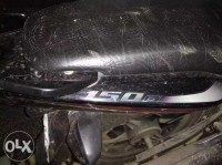 Black Bajaj Discover 150 F