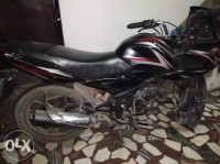 Black Bajaj Discover 150 F
