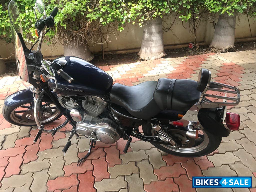 Pearl Blue Harley Davidson XL 883L Sportster