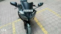 Black Yamaha YZF R15 V2