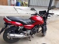 Red Bajaj Pulsar 180 DTSi