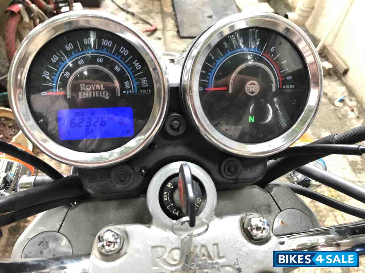 Marine Blue Royal Enfield Thunderbird 350