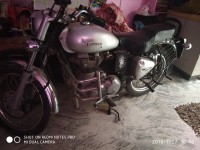 Silver Royal Enfield Bullet Electra 5S
