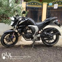 Black Yamaha FZ FI V2