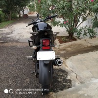 Black Yamaha FZ FI V2