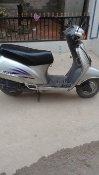 Silver Honda Activa