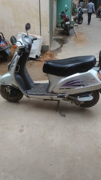 Silver Honda Activa