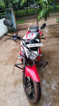 Red White Yamaha FZ-S FI V2