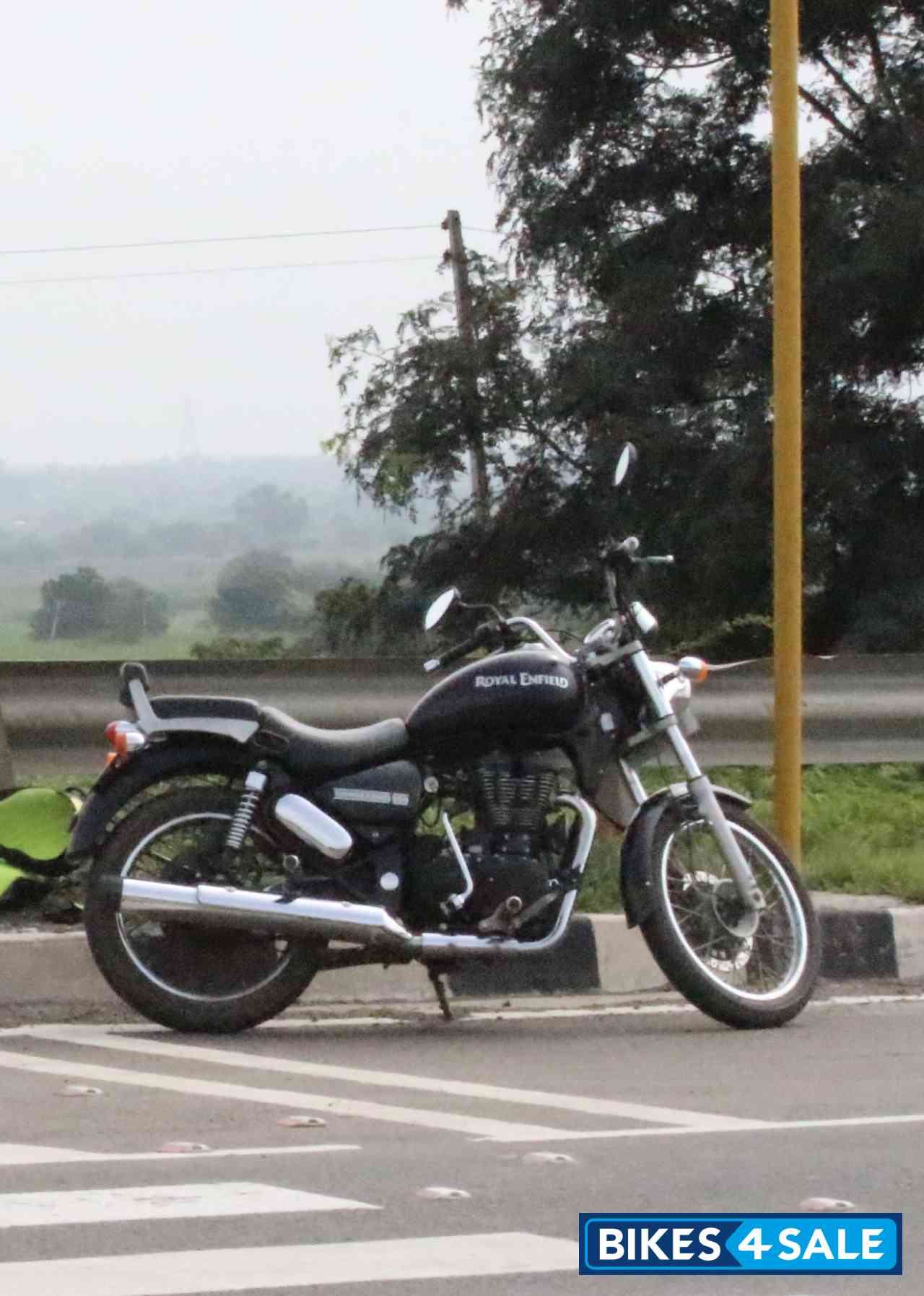 Mat Black Royal Enfield Thunderbird 500