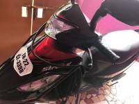 Black & Red TVS Scooty Streak