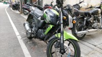 Green Black Yamaha FZ-S