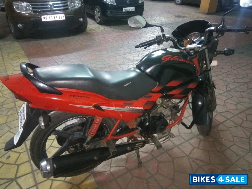 Black Red Hero Glamour 125