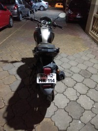 Silver Yamaha FZ16