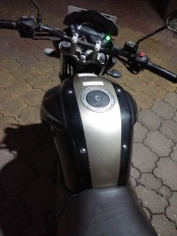 Silver Yamaha FZ16