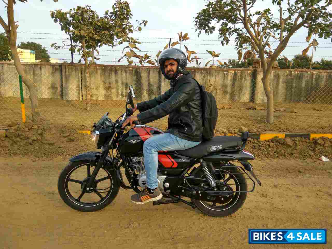 Ebony Black Bajaj V12