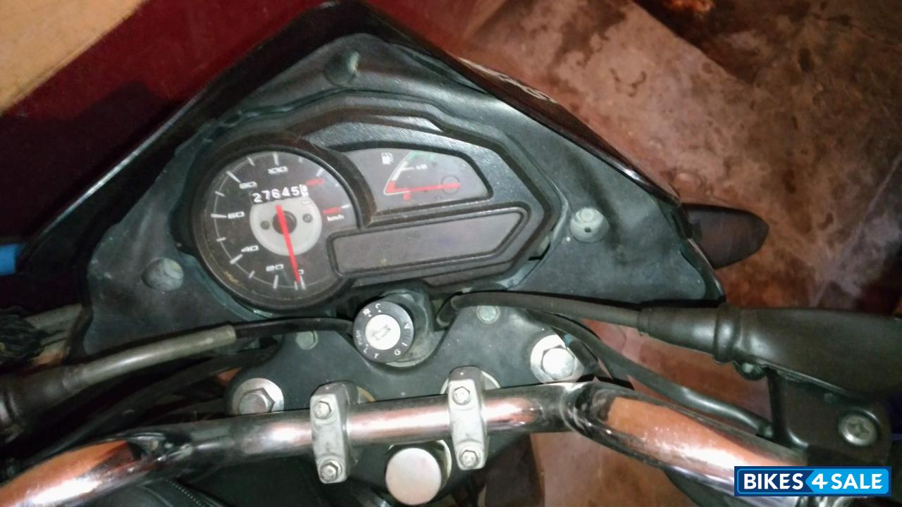 Green & Black Bajaj Discover 100M