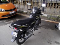 Green & Black Bajaj Discover 100M