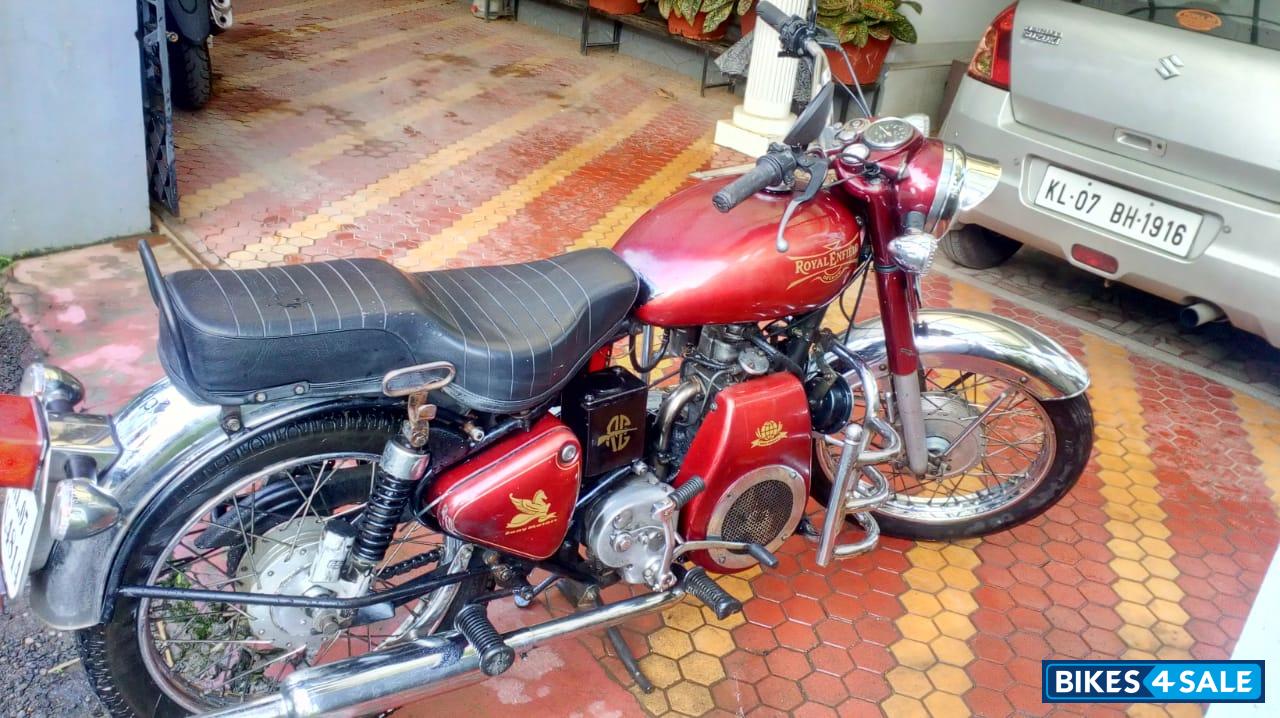 Red Royal Enfield Bullet Diesel Taurus