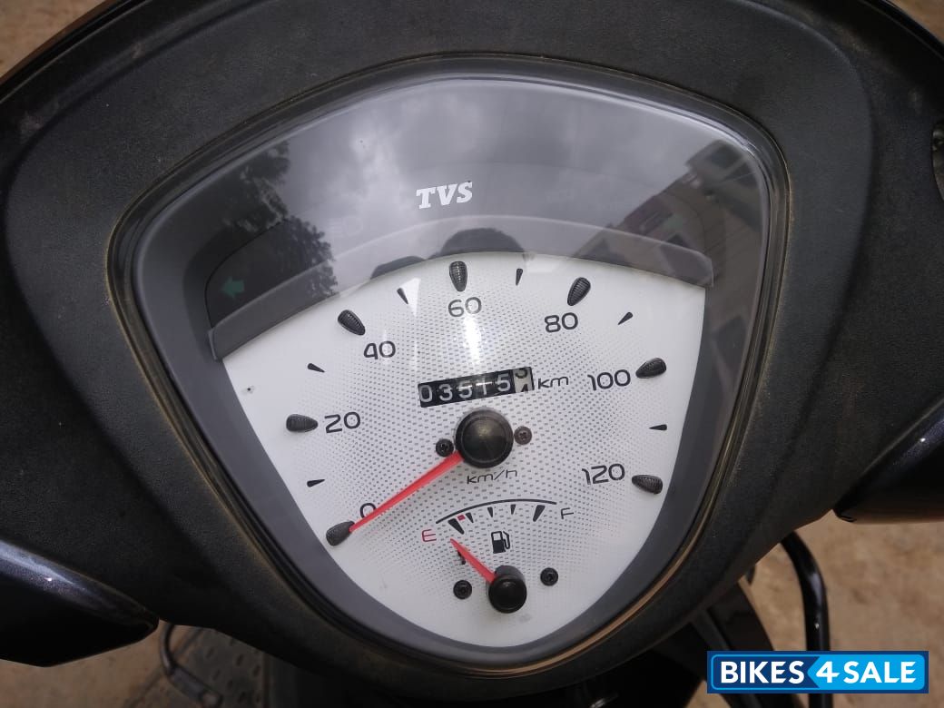 Black TVS Scooty Zest