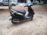 Black TVS Scooty Zest